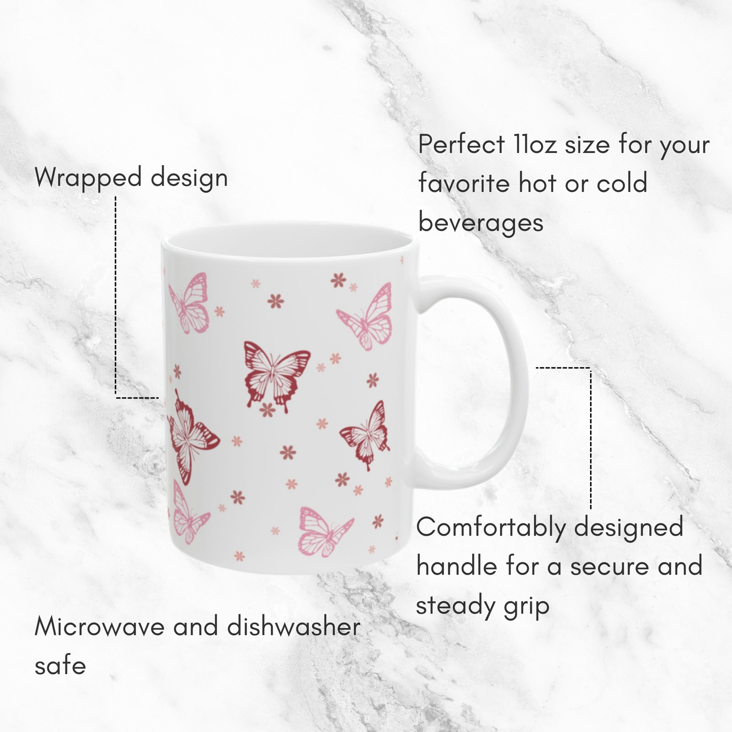 Butterfly Garden 11oz Mug