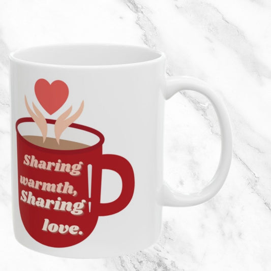 Sharing Warmth 11oz Mug
