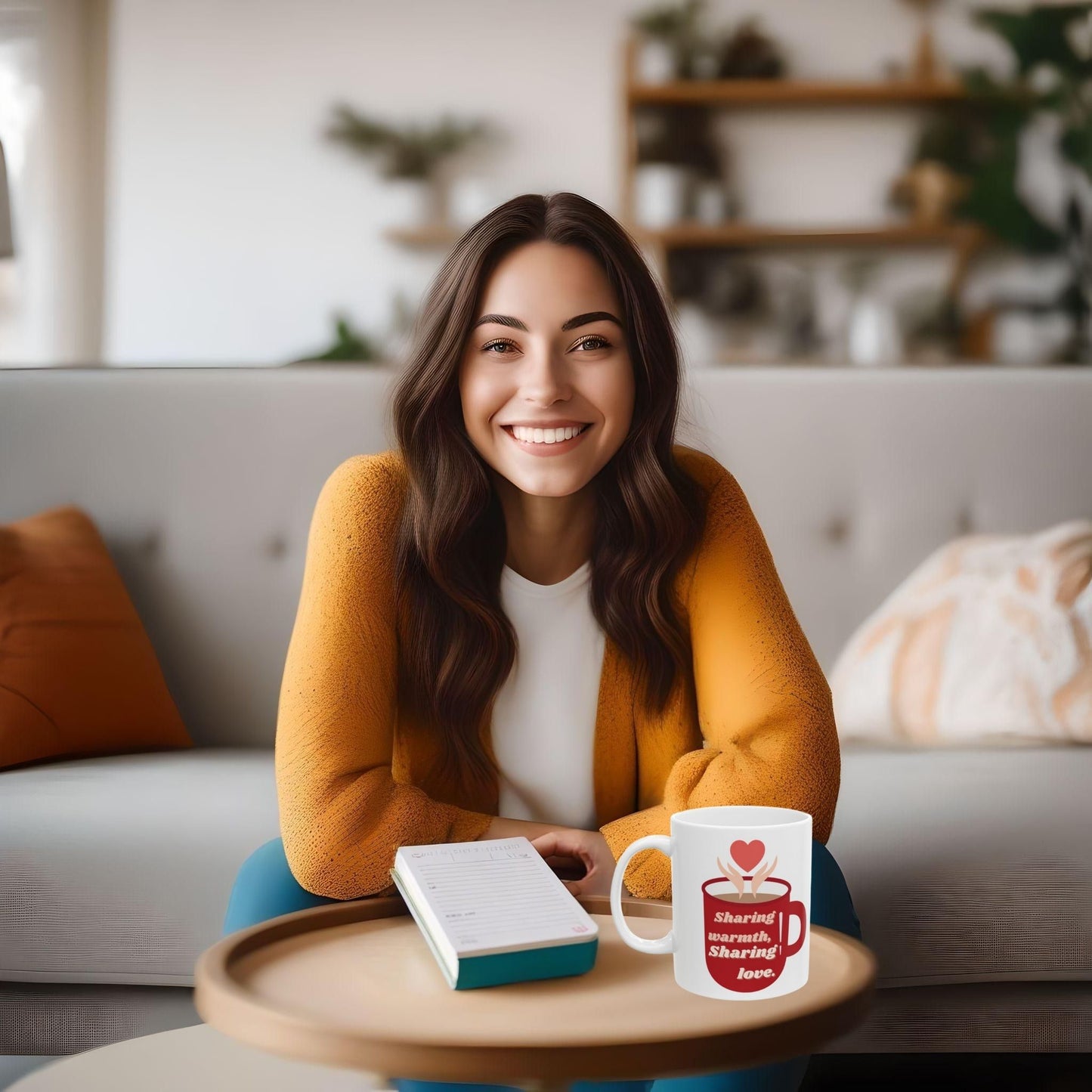Sharing Warmth 11oz Mug