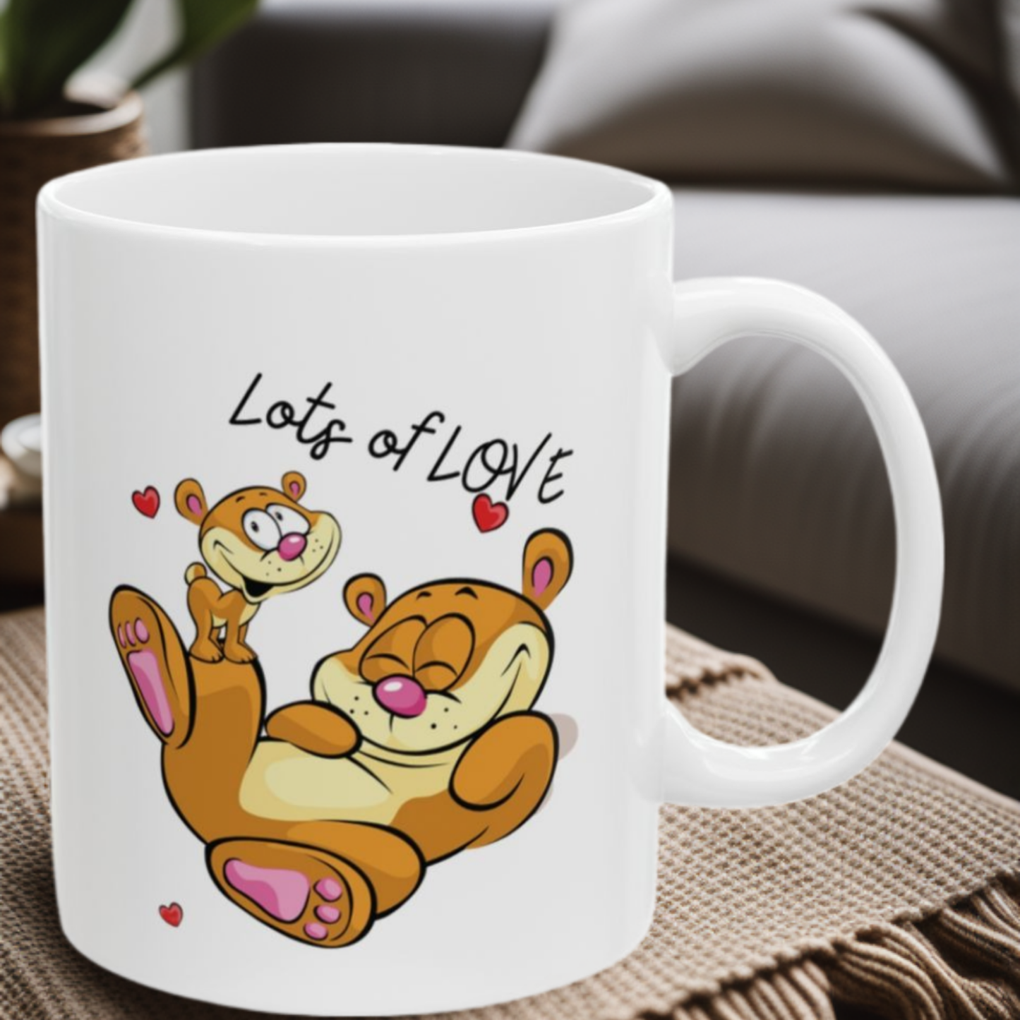 Lots of Love Bear 11oz Mug