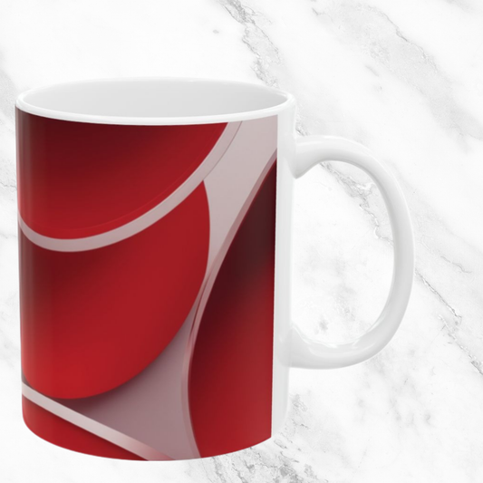 Crimson Curls 11oz Mug