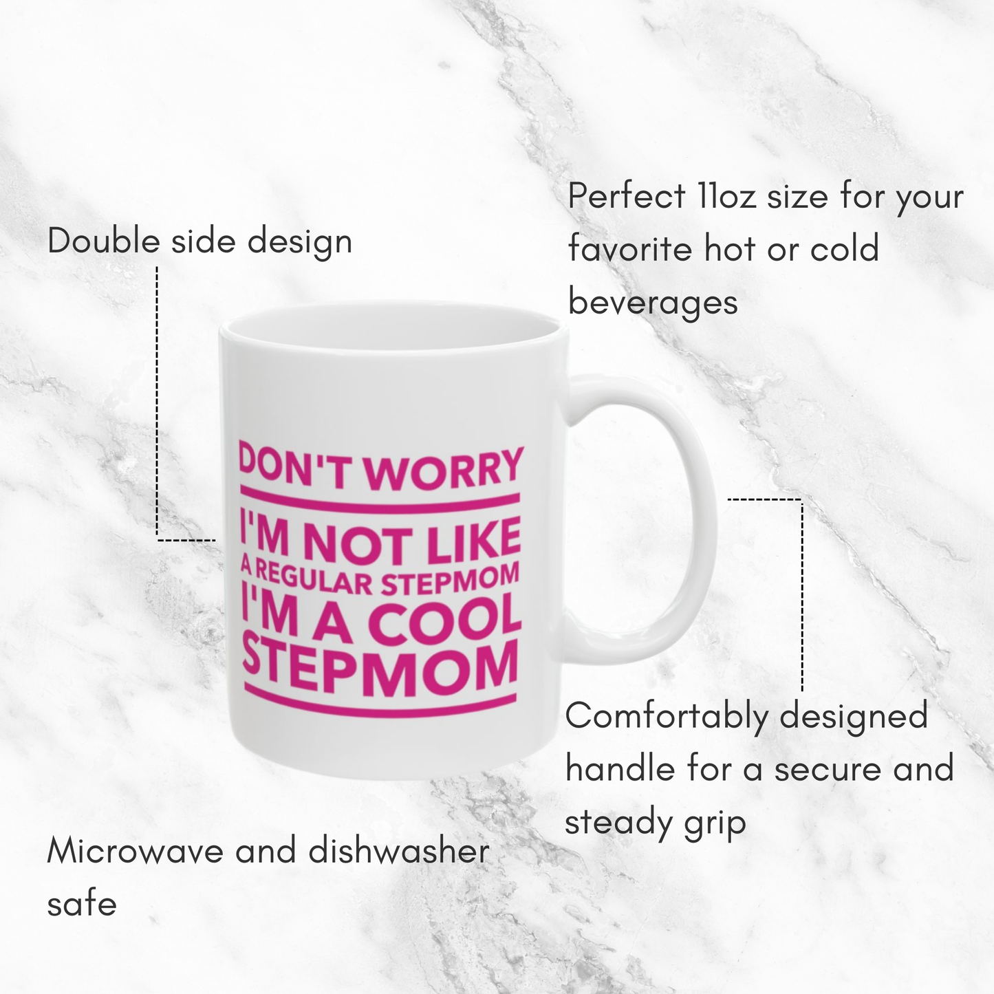 Not Like a Regular Stepmom - Cool Stepmom 11oz Mug
