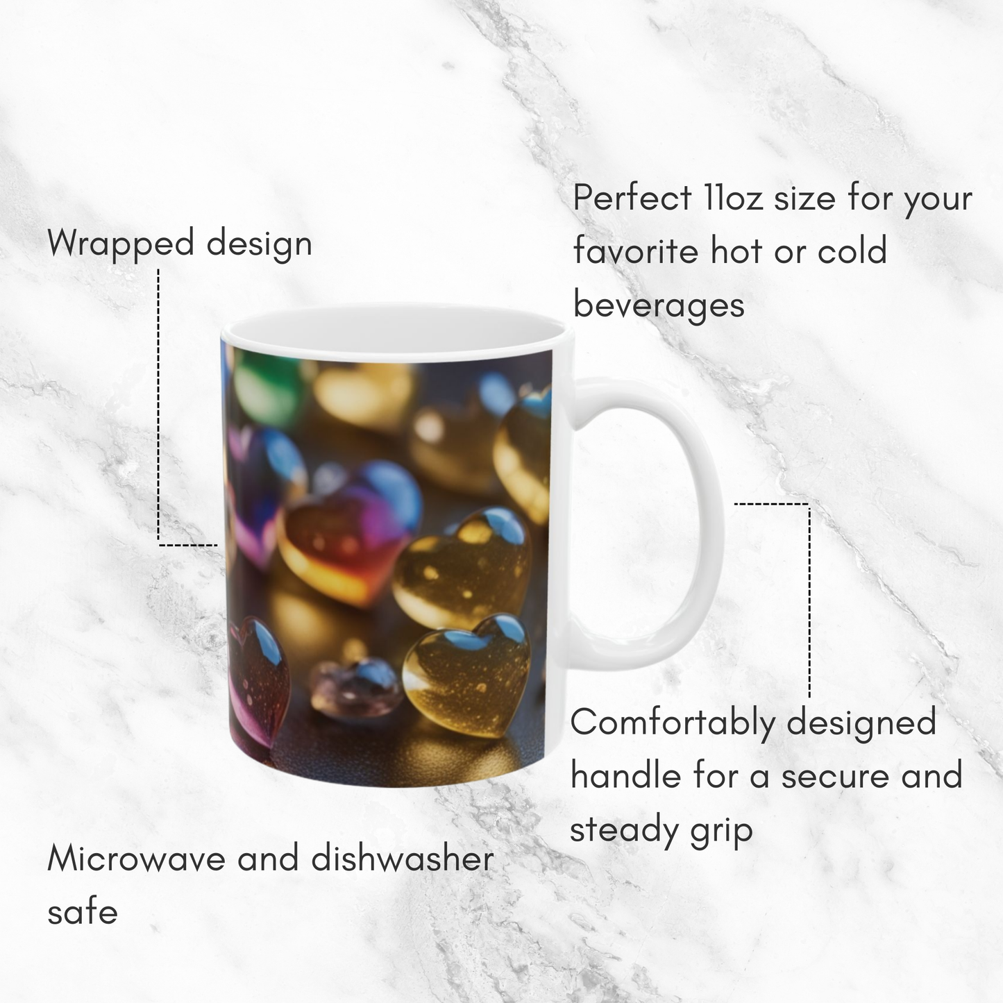 Golden Love Glow 11oz Mug
