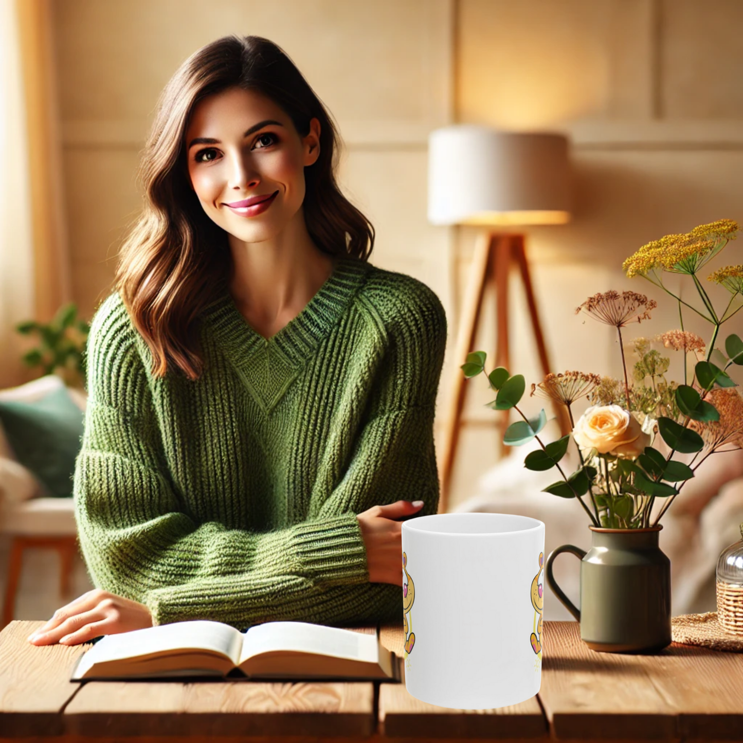 Smiling Bear 11oz Mug