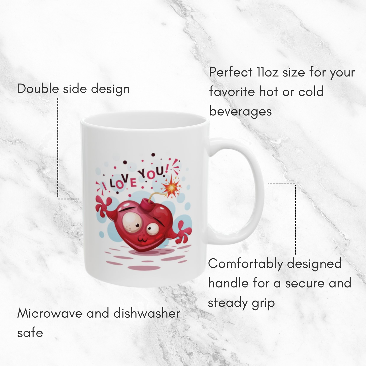 Love Bomb 11oz Mug