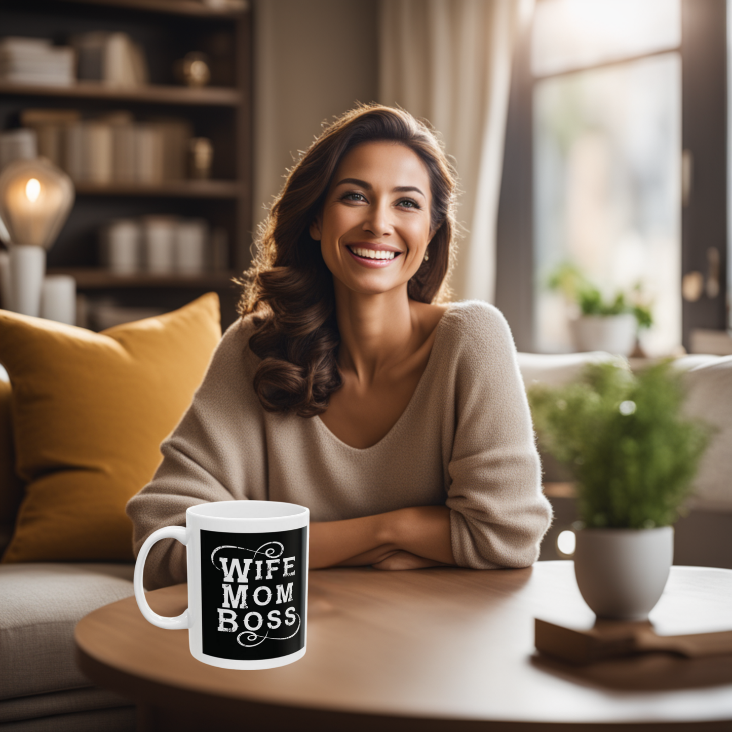 Wife, Mom, Boss 11oz Mug