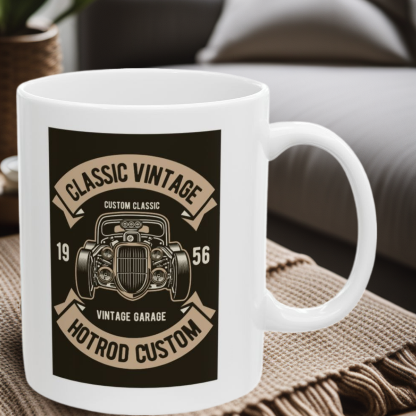 Classic Vintage Hotrod 11oz Mug