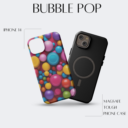 Bubble Pop - iPh 14 MagSafe Tough Matte Finish