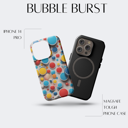 Bubble Burst - iPh 14 Pro MagSafe Tough Matte Finish