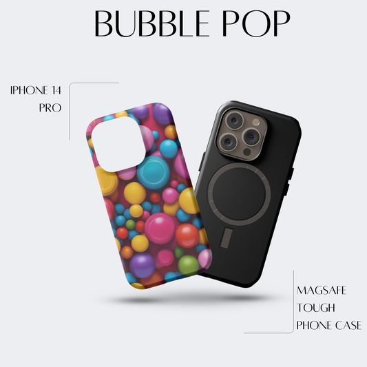 Bubble Pop - iPh 14 Pro MagSafe Tough Matte Finish