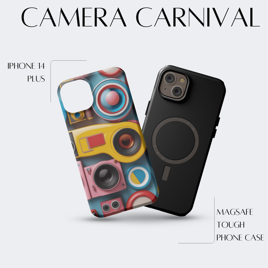 Camera Carnival - iPh 14 Plus MagSafe Tough Matte Finish