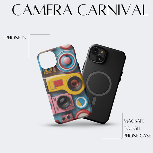Camera Carnival - iPh 15 MagSafe Tough Matte Finish