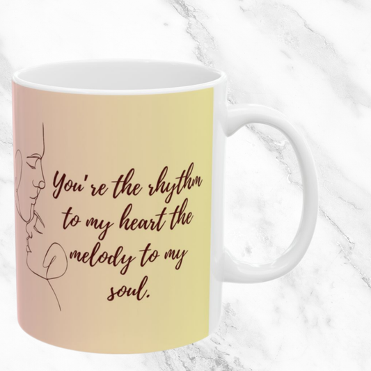 Rhythm of My Heart 11oz Mug