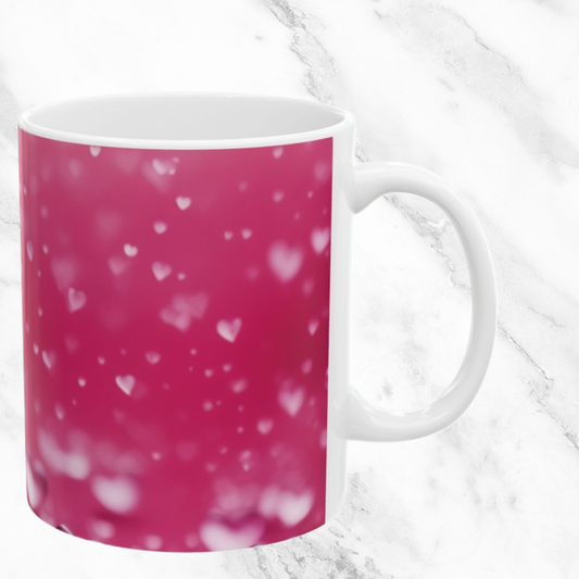 Pink Heart Dream 11oz Mug