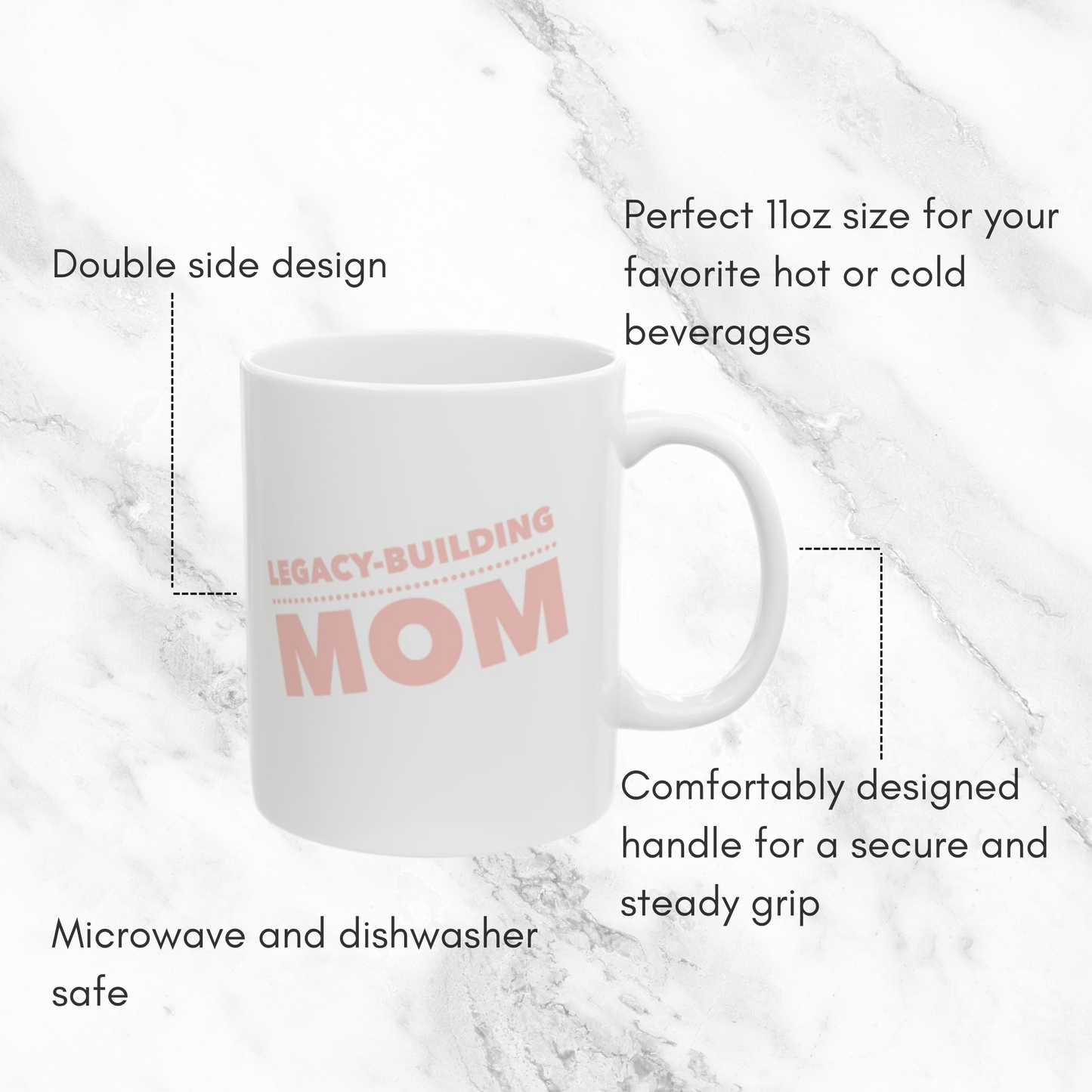 Legacy-Building Mom - 11oz Mug