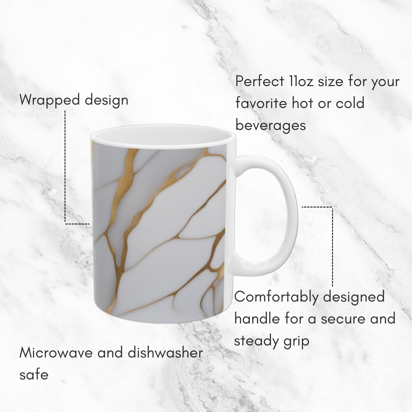 Golden Streams 11oz Mug