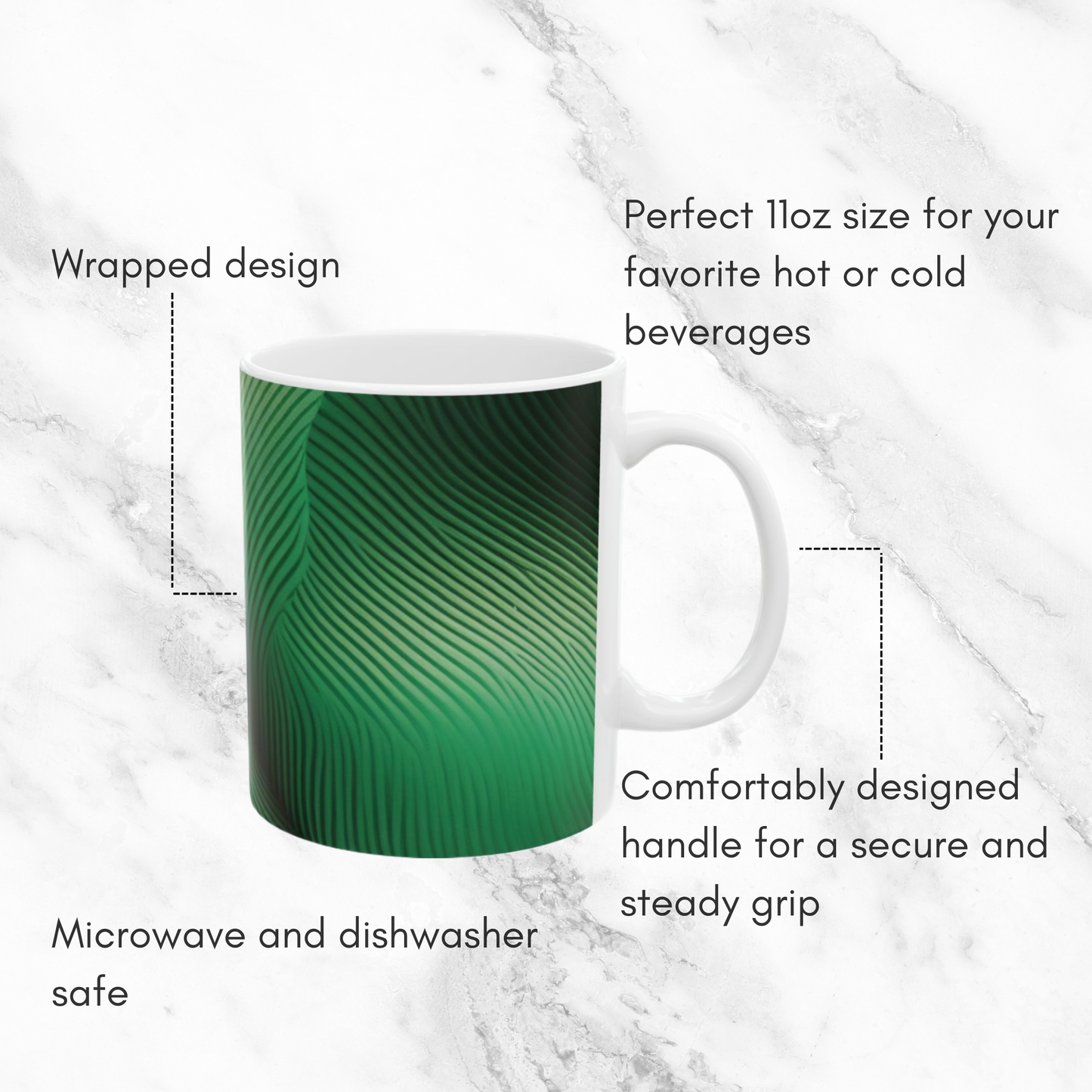 Emerald Gaze 11oz Mug