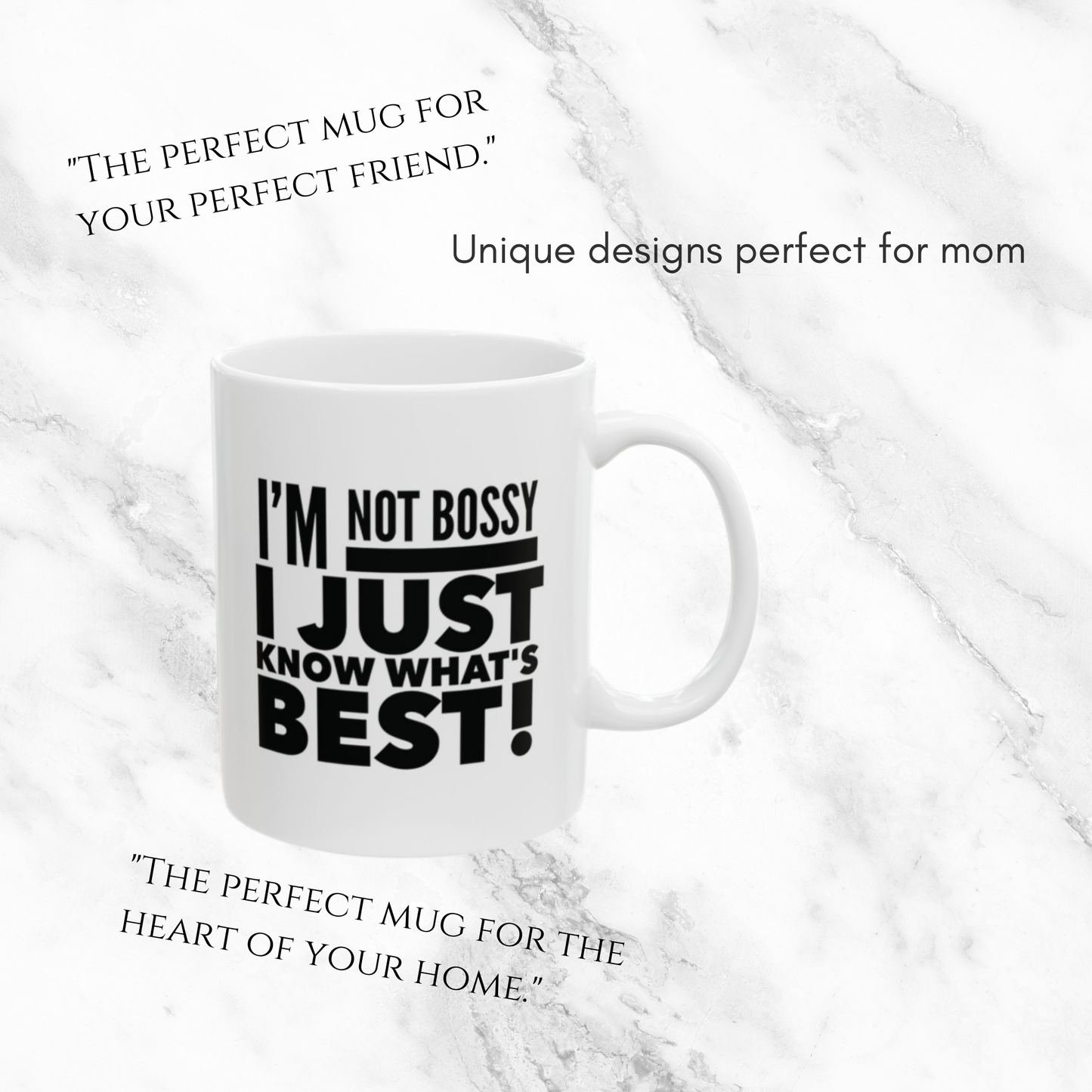 I'm Not Bossy 11oz White Mug