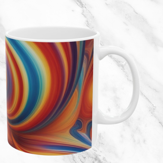 Fiery Vortex 11oz Mug