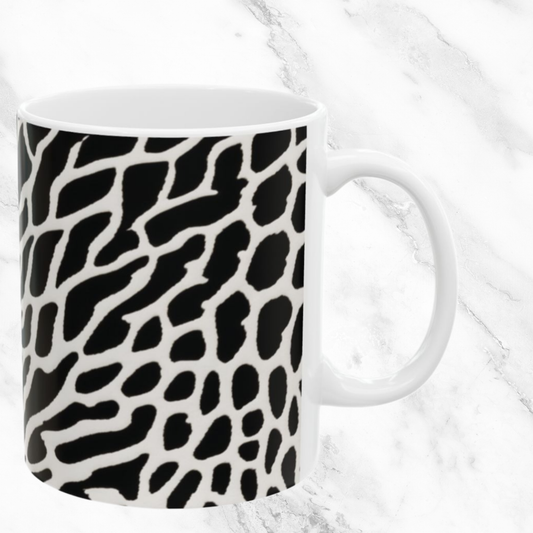 Monochrome Maze 11oz Mug