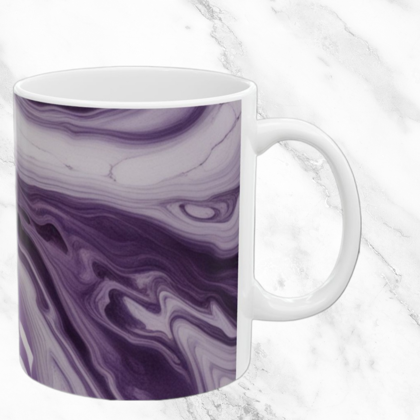 Lavender Swirl 11oz Mug