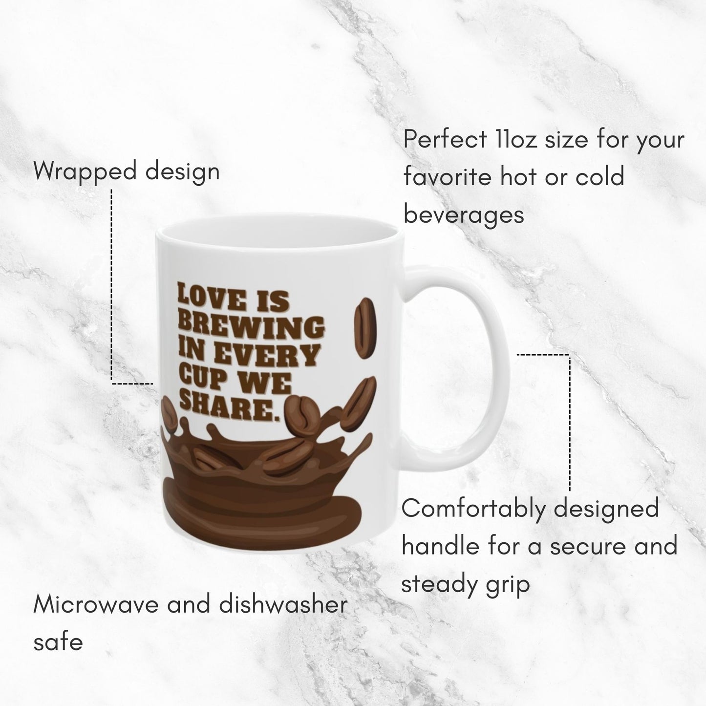 Every Cup We Share 11oz Mug