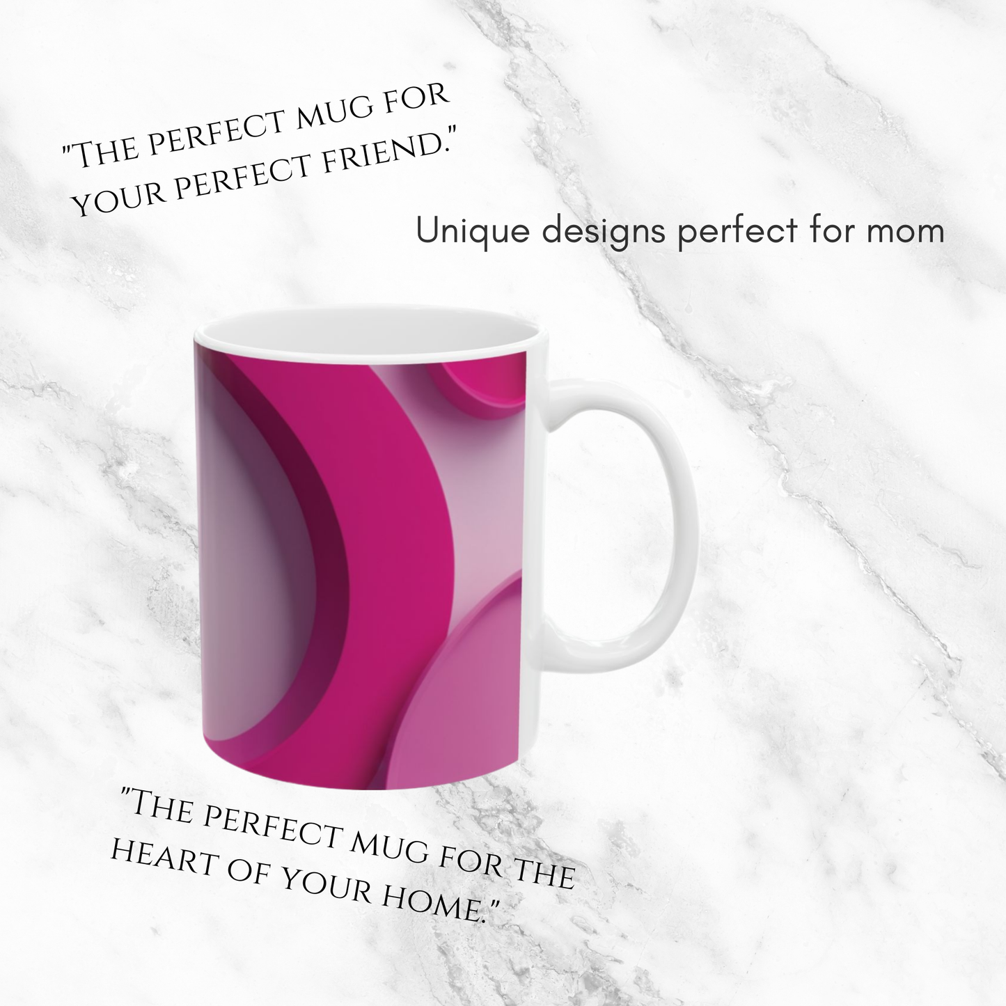 Fuchsia Fusion 11oz Mug