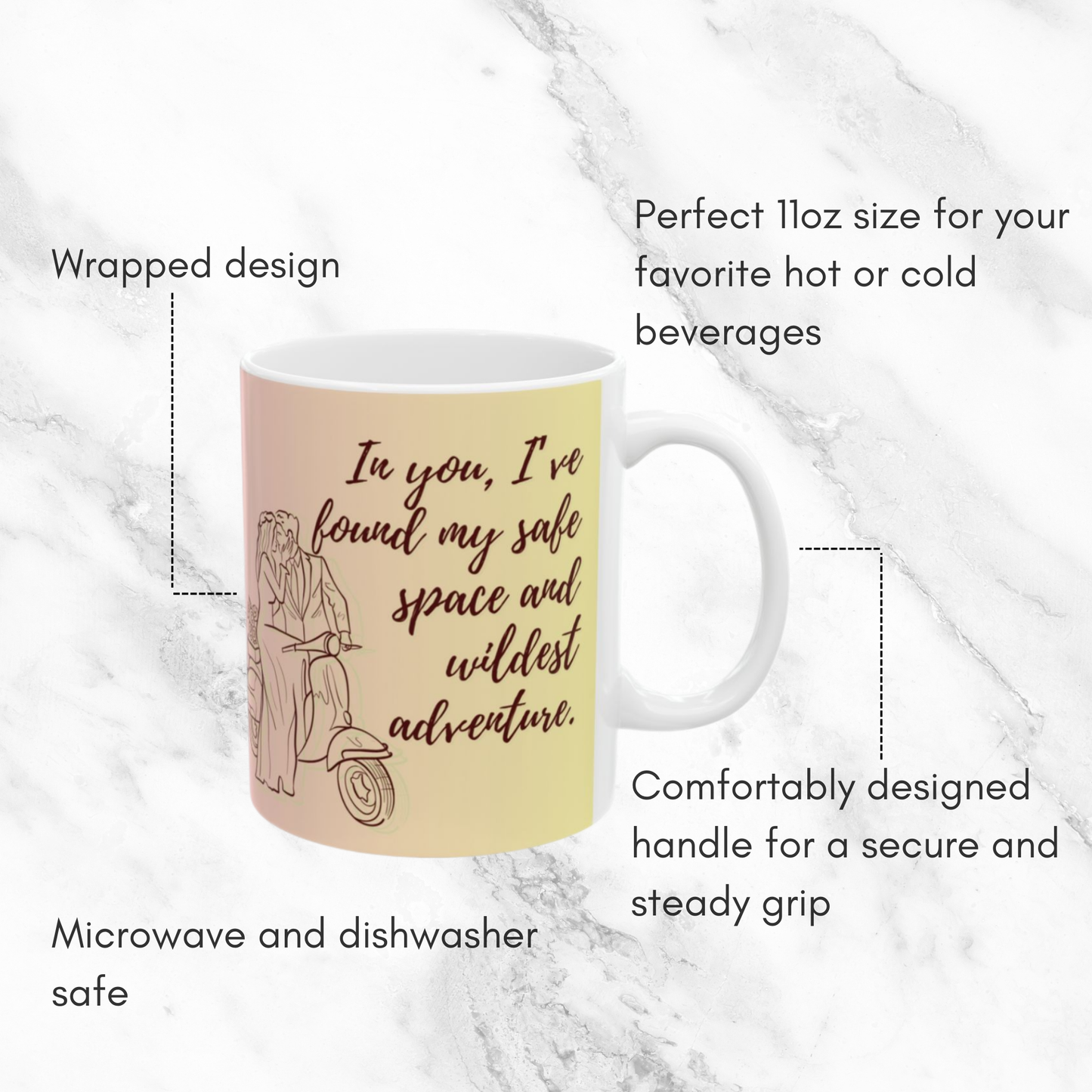 Safe Space & Adventure 11oz Mug