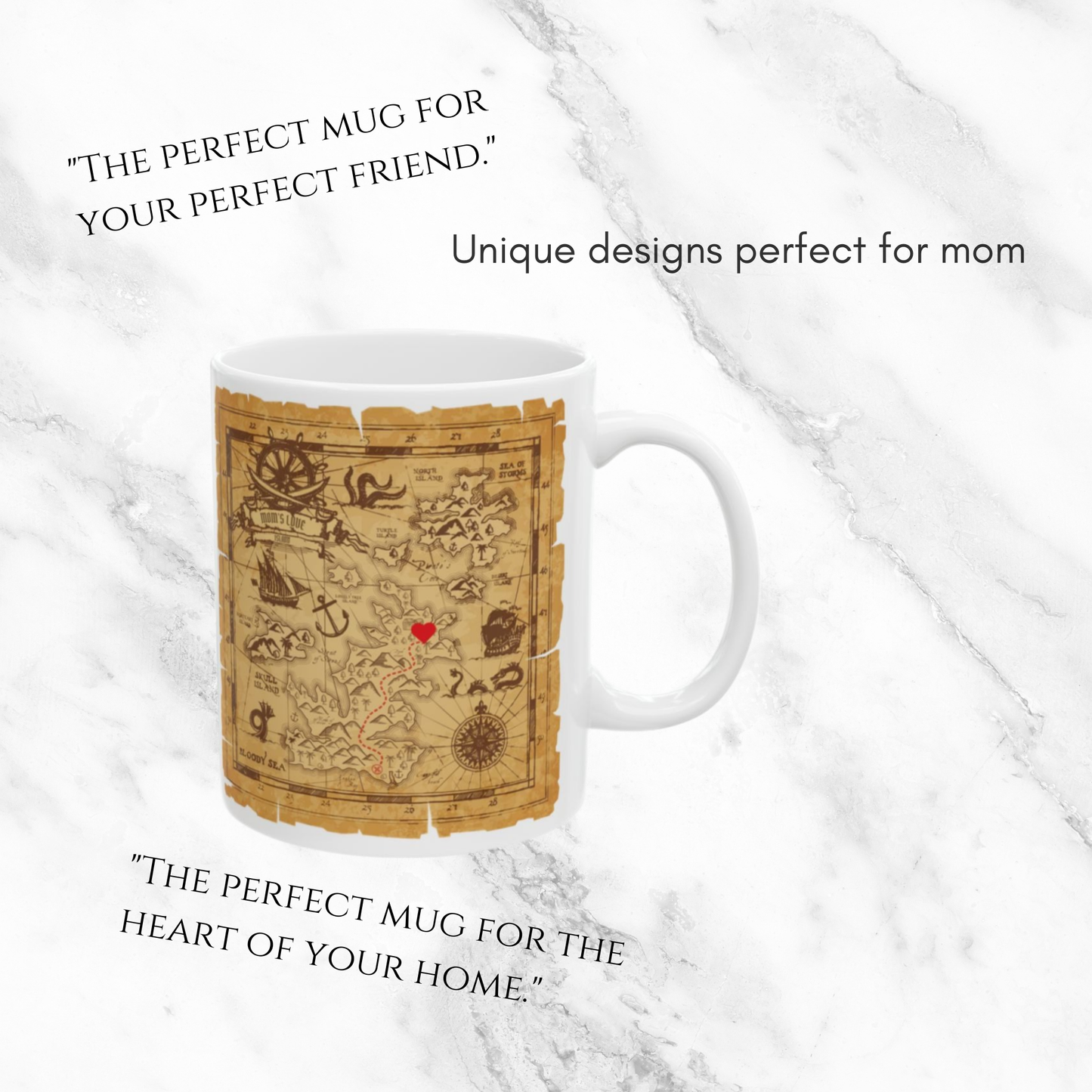 Mom's Adventure Map 11oz Mug
