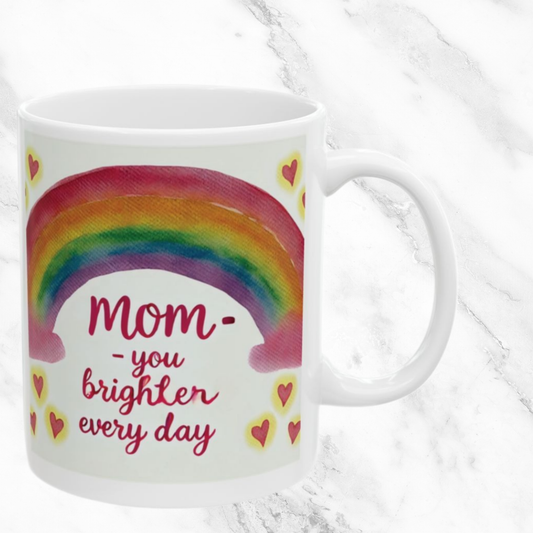Rainbow Mom 11oz Mug