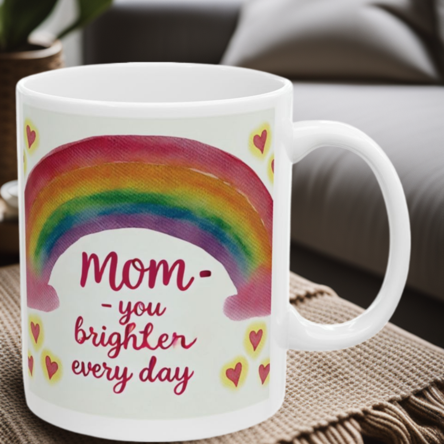 Rainbow Mom 11oz Mug