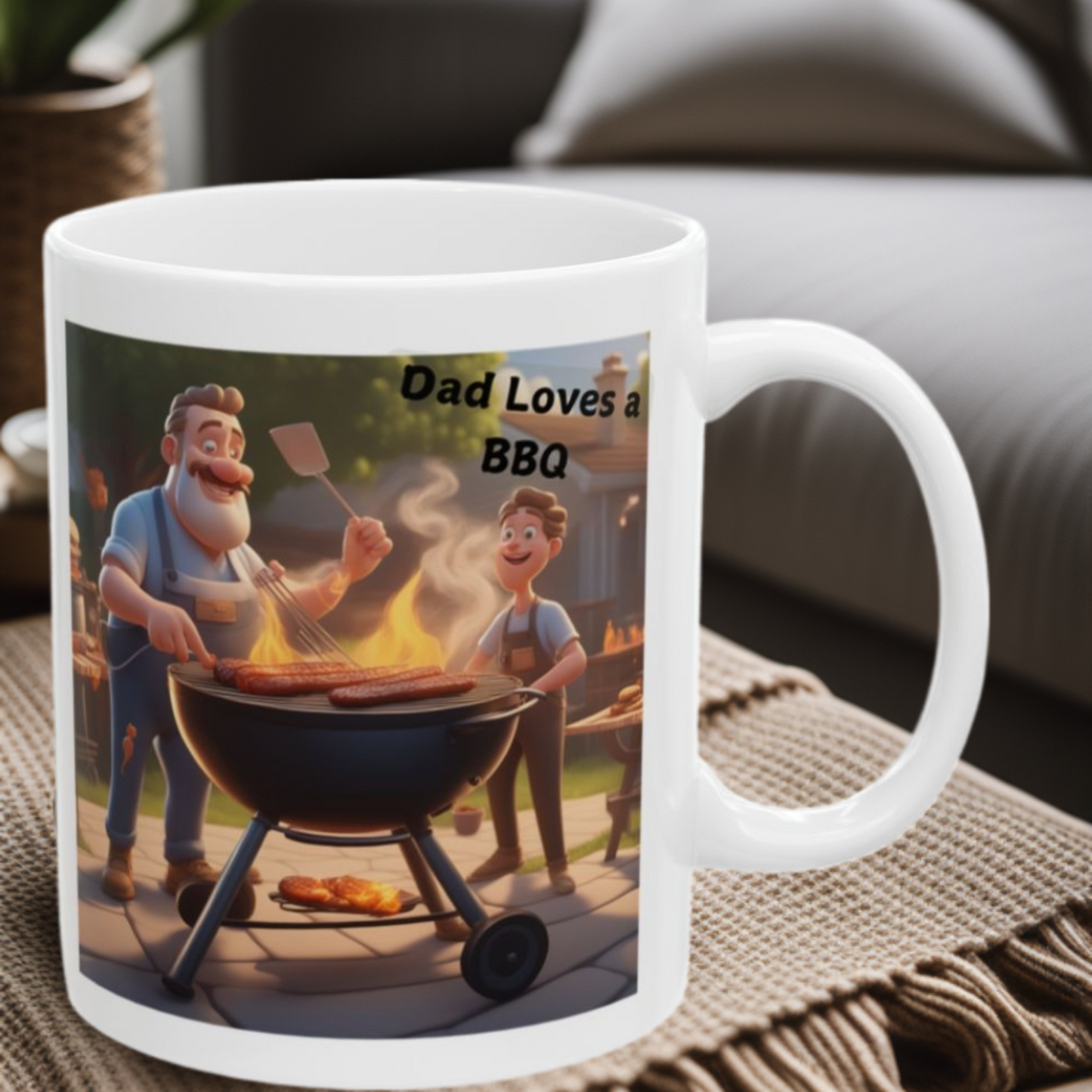 Dad Loves a BBQ 11oz Mug