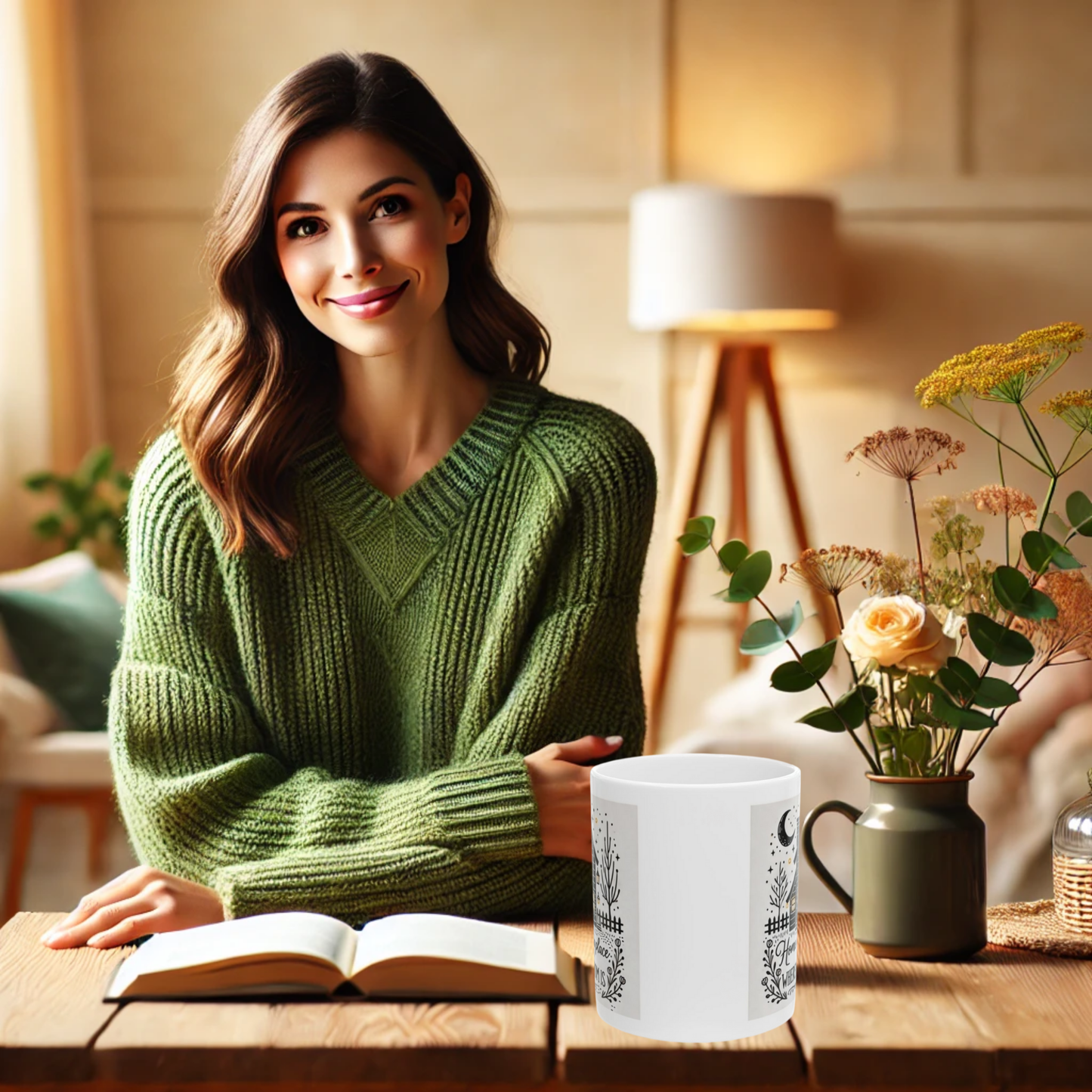 Home is Mom 11oz Mug