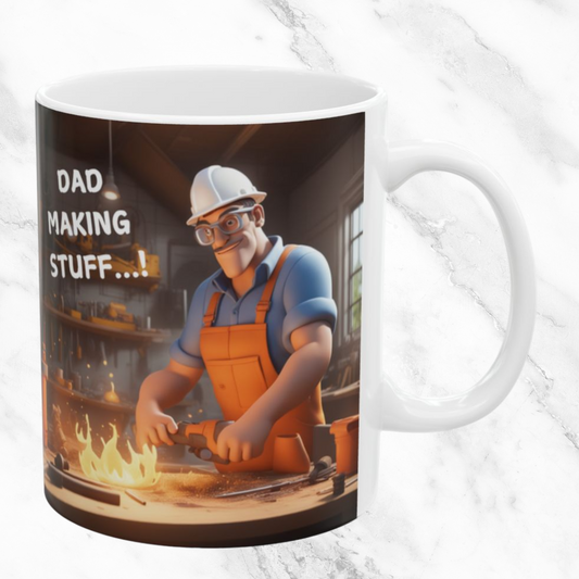 Dad Making Stuff 11oz Mug