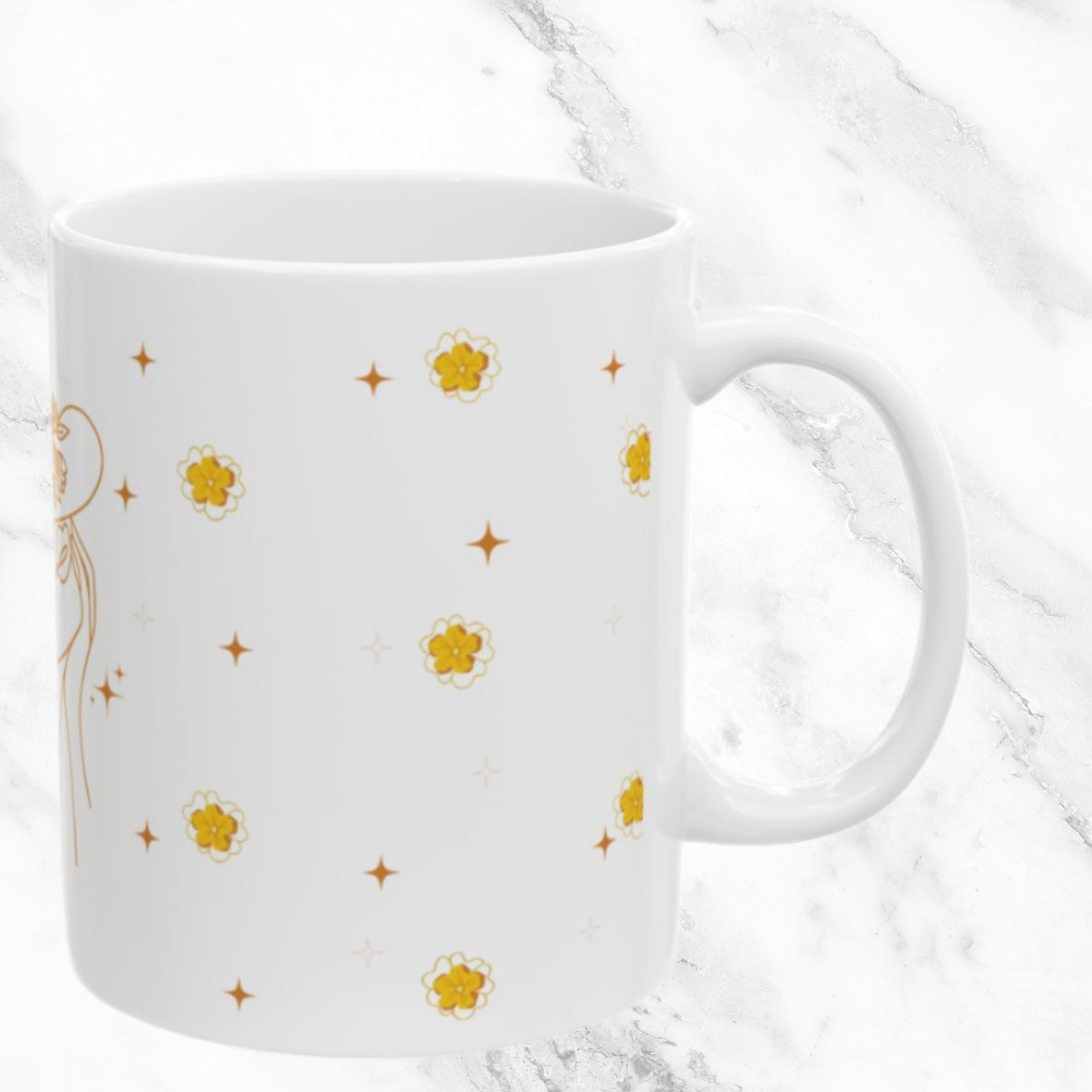 Moonlit Petals 11oz Mug