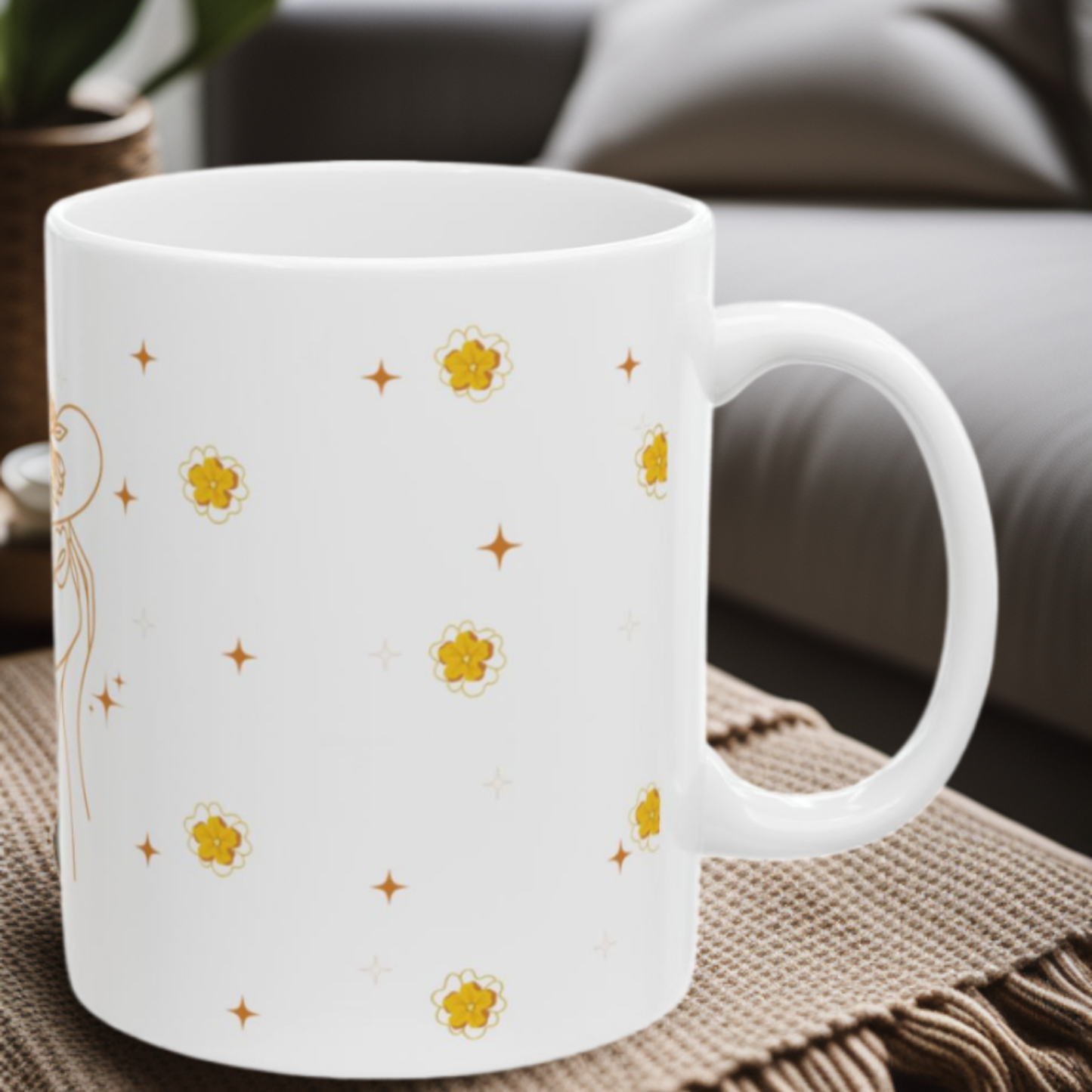 Moonlit Petals 11oz Mug