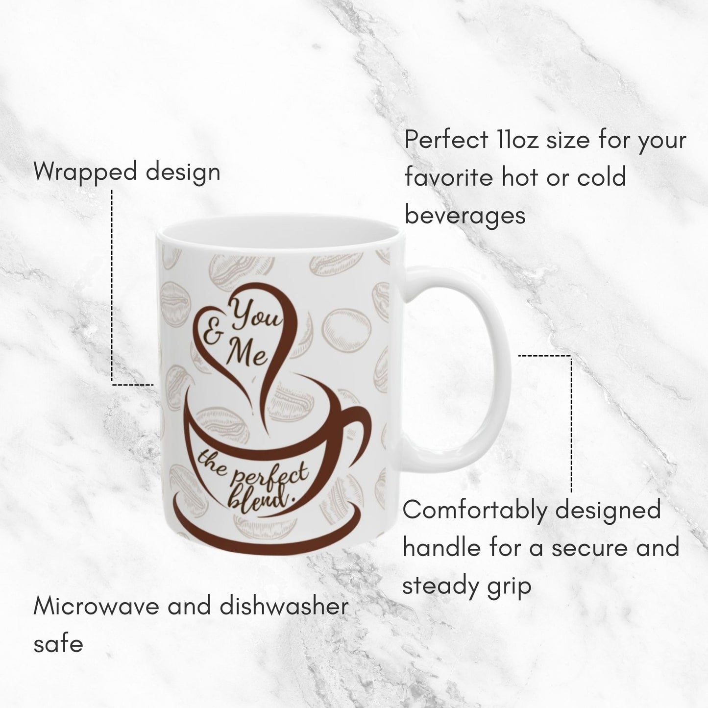 You and Me Perfect 11oz Mug