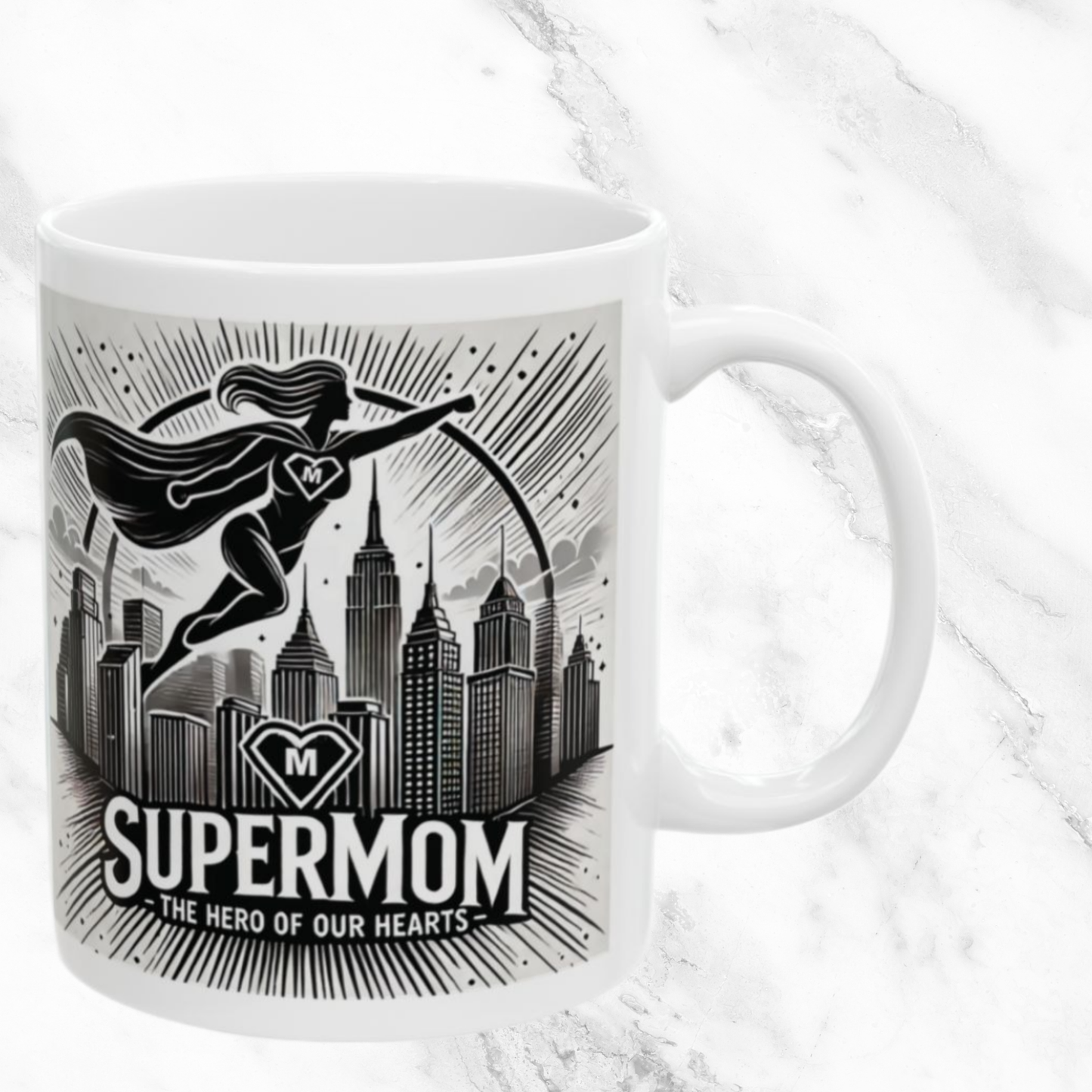 Supermom Skyline 11oz Mug