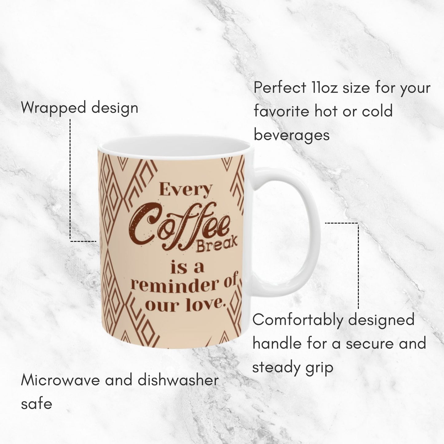 Reminder of Our Love 11oz Mug
