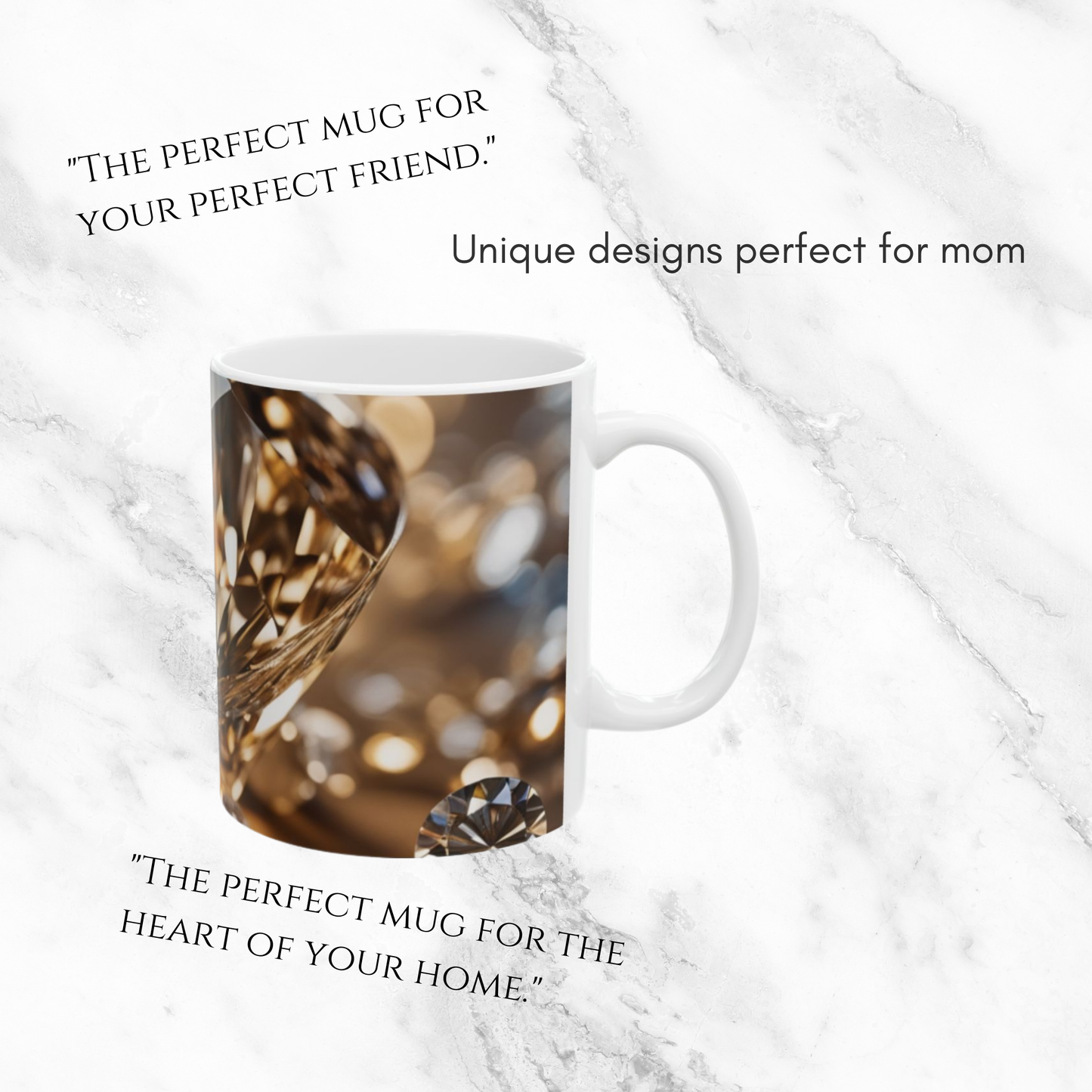 Golden Glimmer 11oz Mug