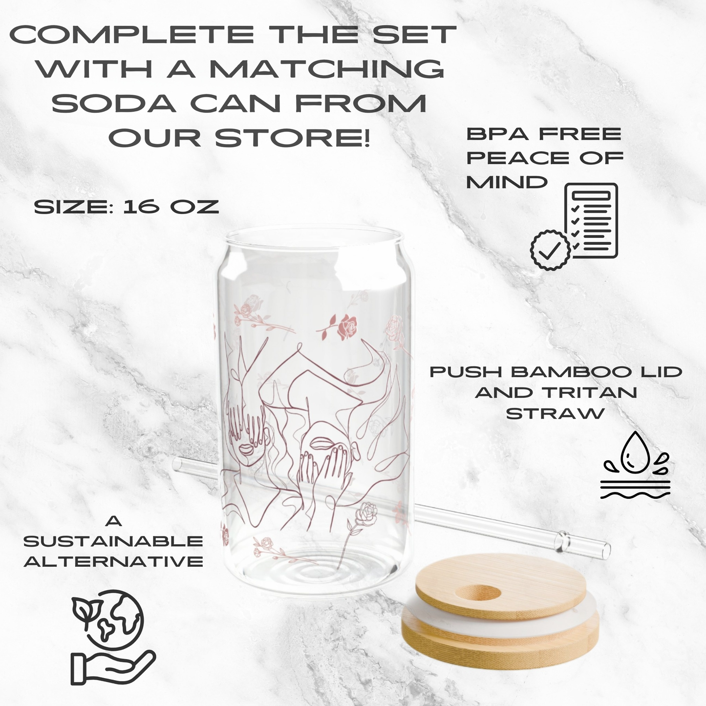 Whimsy Rosé 11oz Mug