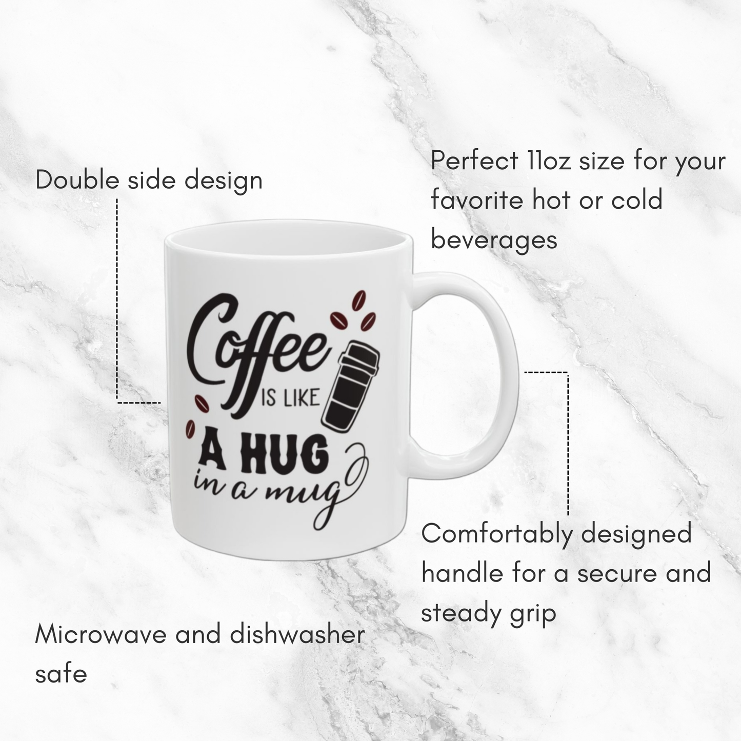 Coffee Hug in a Mug  11oz Mug
