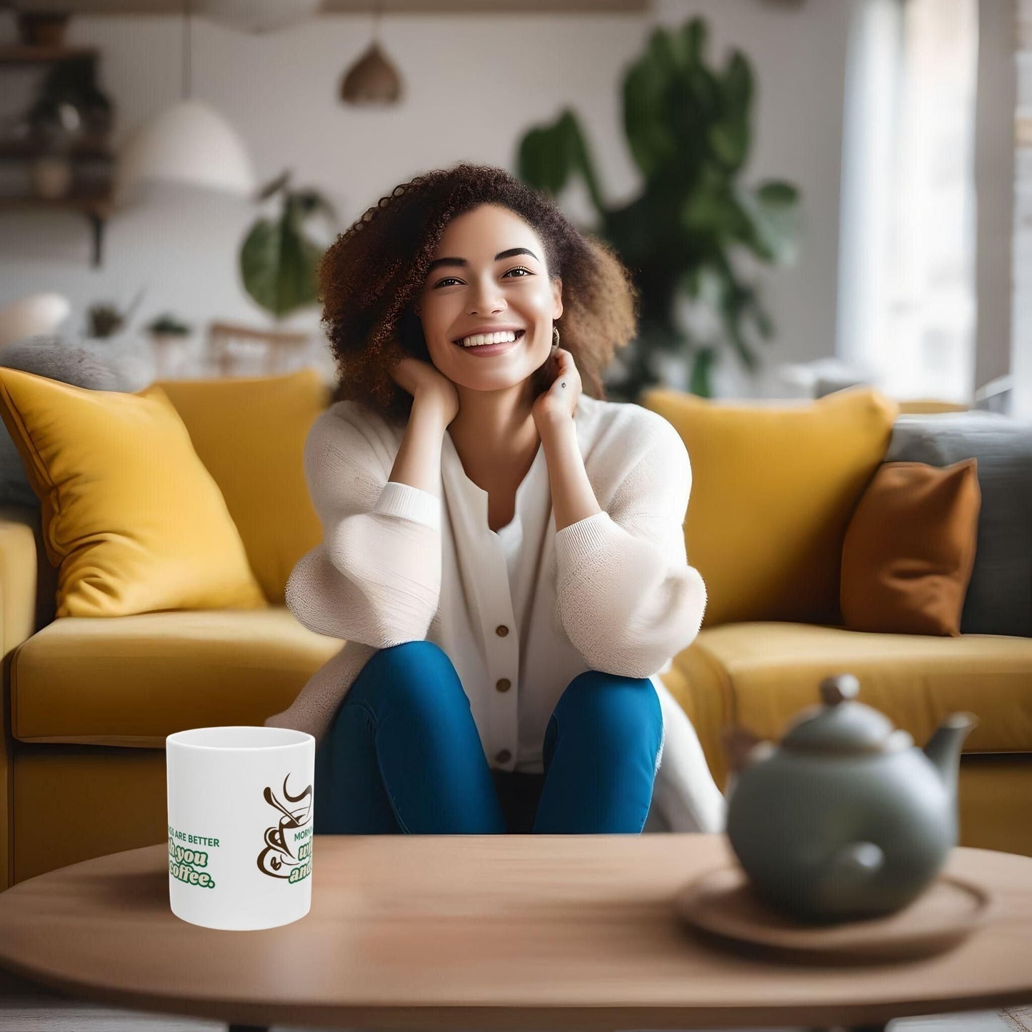 Mornings You and Coffee 11oz Mug