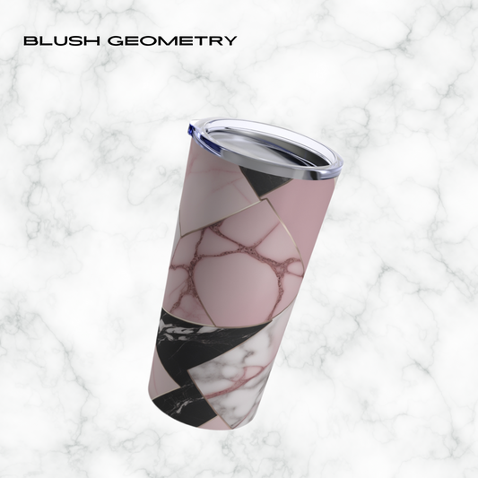 Blush Geometry 20oz Tumbler