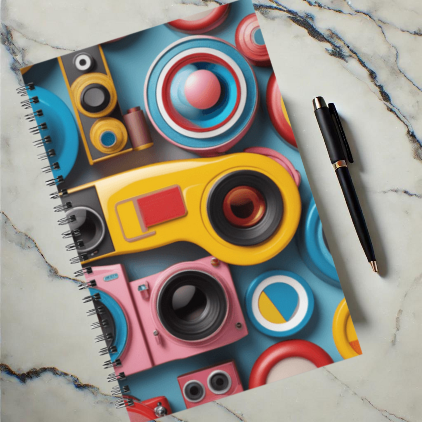 Camera Carnival 5.5”x8.5" Hardcover Notebook