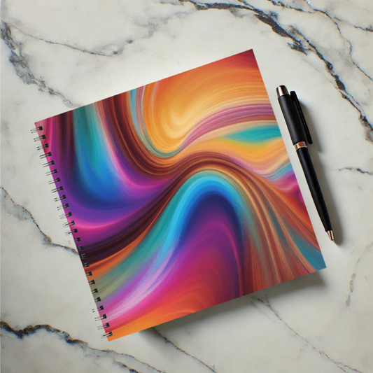 Color Surge 8.5"x8.5" Hardcover Notebook