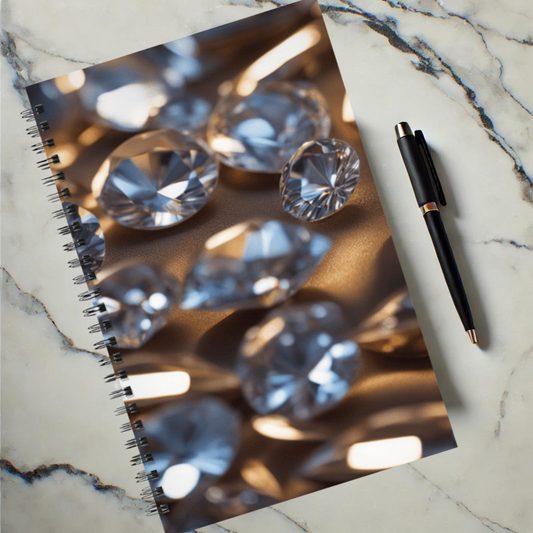Diamond Dream 5.5”x8.5" Hardcover Notebook