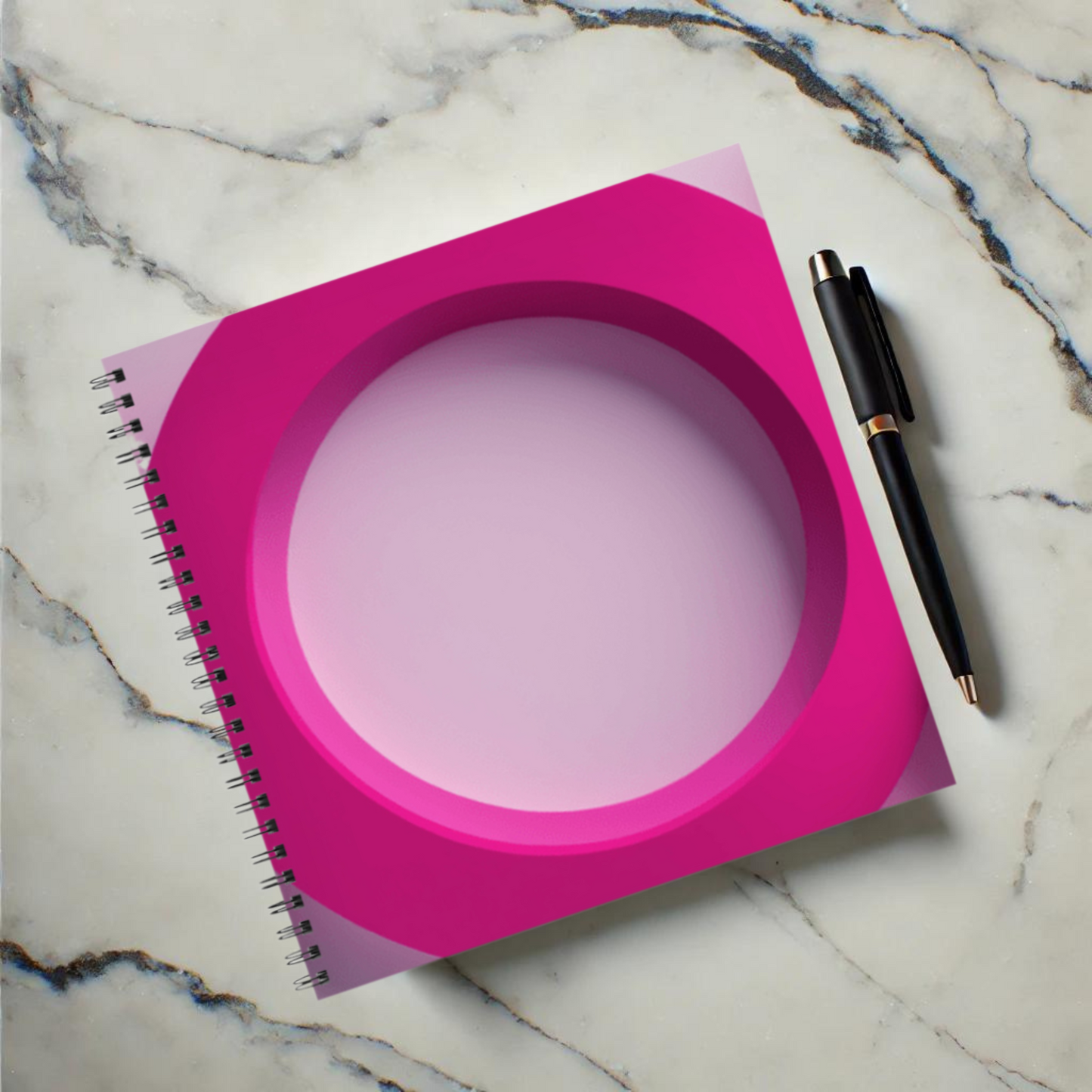 Fuchsia Fusion 8.5"x8.5" Hardcover Notebook