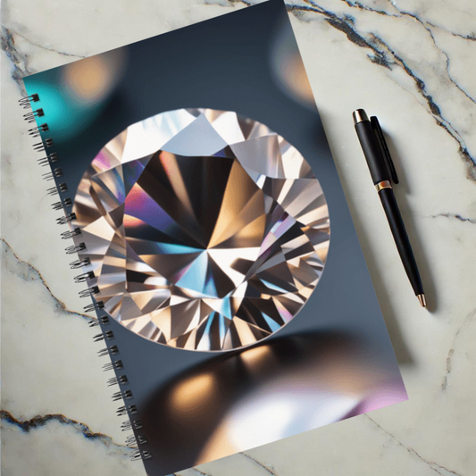 Gem Symphony 5.5”x8.5" Hardcover Notebook