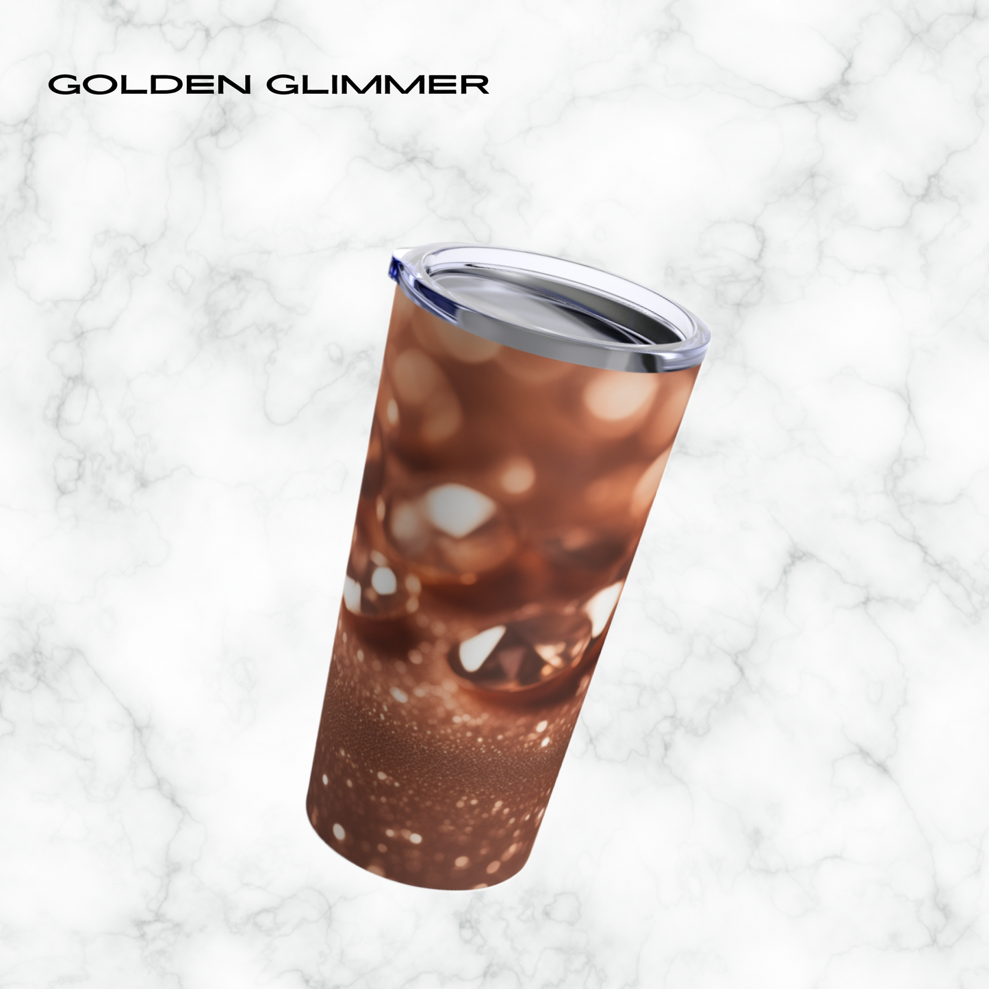 Golden Glimmer 20oz Tumbler